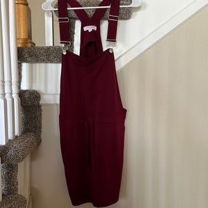 Full Circle Trends L overall skirt